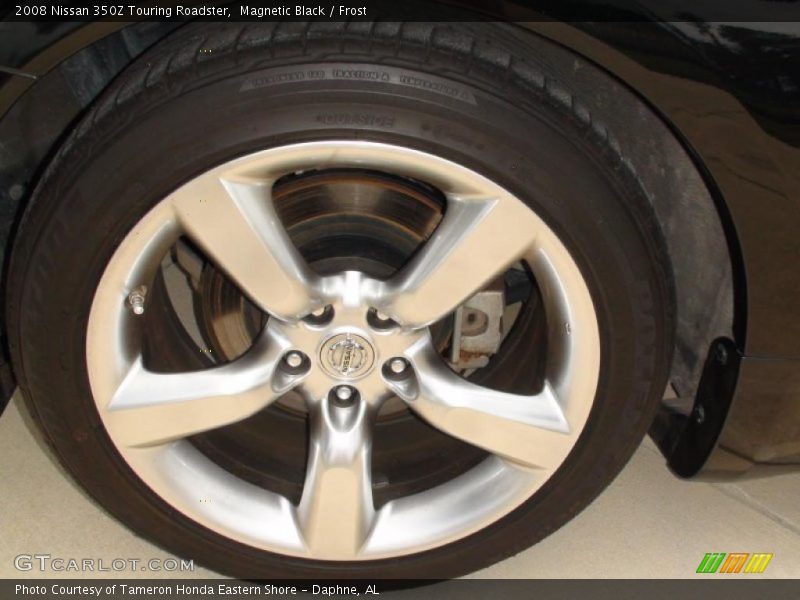 Magnetic Black / Frost 2008 Nissan 350Z Touring Roadster
