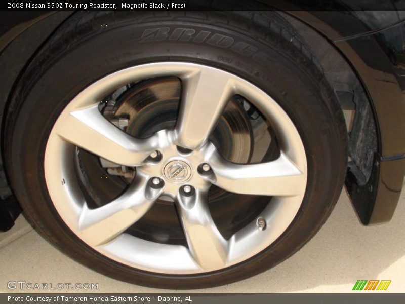 Magnetic Black / Frost 2008 Nissan 350Z Touring Roadster