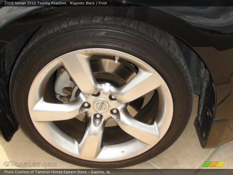 Magnetic Black / Frost 2008 Nissan 350Z Touring Roadster