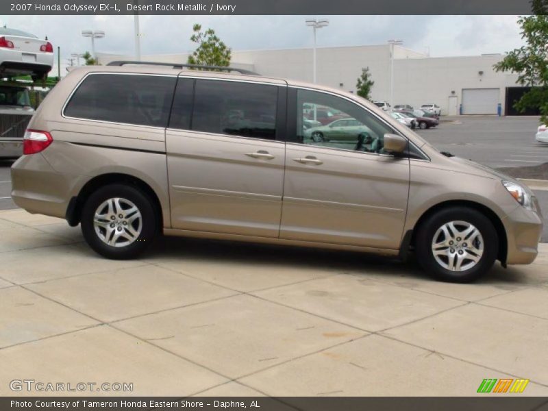 Desert Rock Metallic / Ivory 2007 Honda Odyssey EX-L