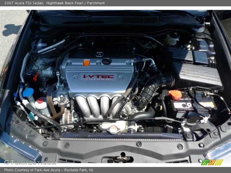 Nighthawk Black Pearl / Parchment 2007 Acura TSX Sedan