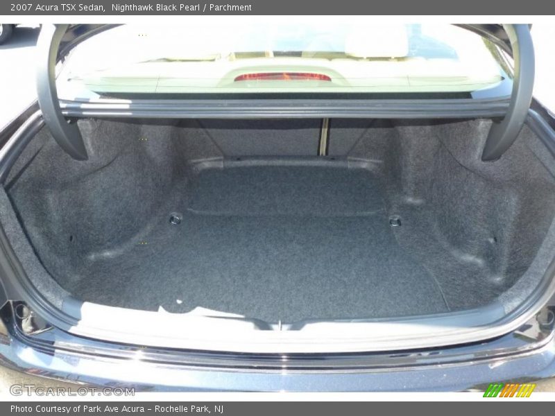 Nighthawk Black Pearl / Parchment 2007 Acura TSX Sedan