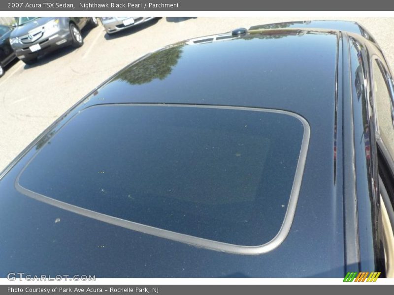 Nighthawk Black Pearl / Parchment 2007 Acura TSX Sedan