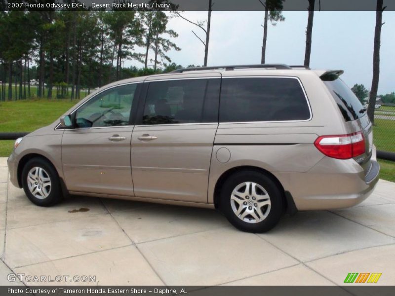 Desert Rock Metallic / Ivory 2007 Honda Odyssey EX-L