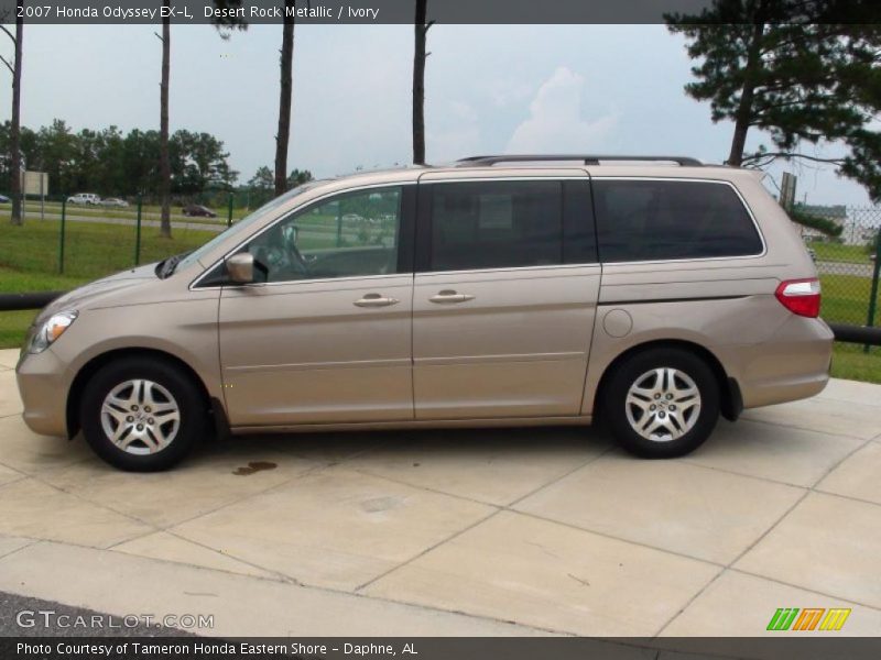 Desert Rock Metallic / Ivory 2007 Honda Odyssey EX-L