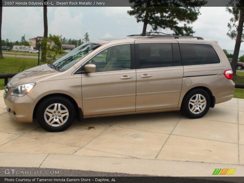 Desert Rock Metallic / Ivory 2007 Honda Odyssey EX-L