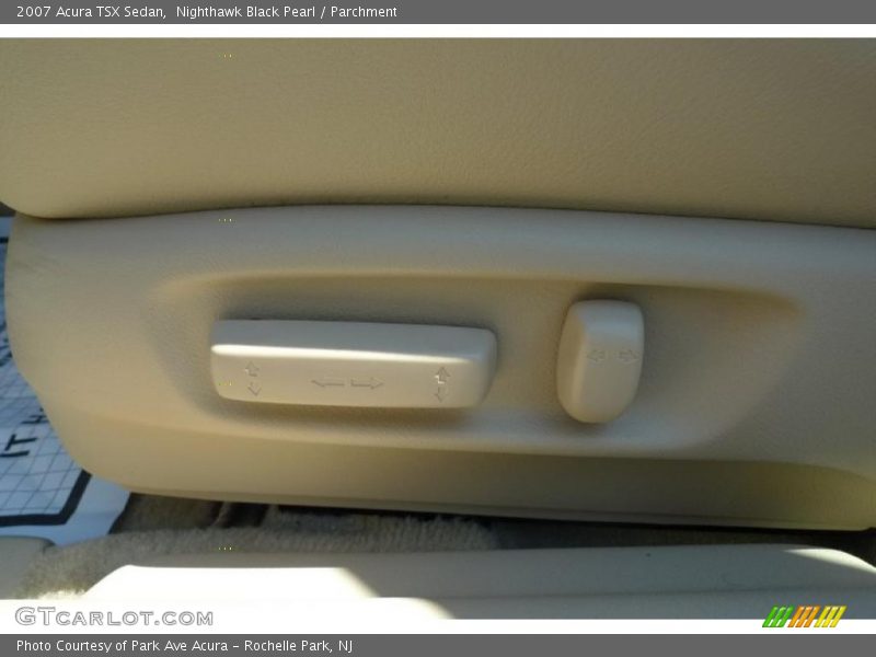 Nighthawk Black Pearl / Parchment 2007 Acura TSX Sedan