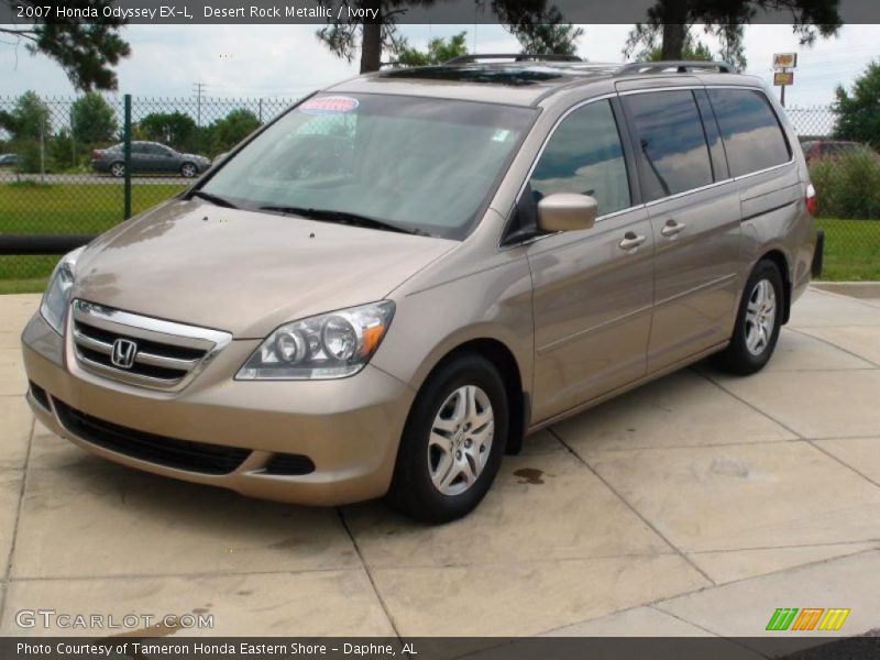 Desert Rock Metallic / Ivory 2007 Honda Odyssey EX-L