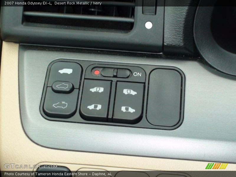 Desert Rock Metallic / Ivory 2007 Honda Odyssey EX-L