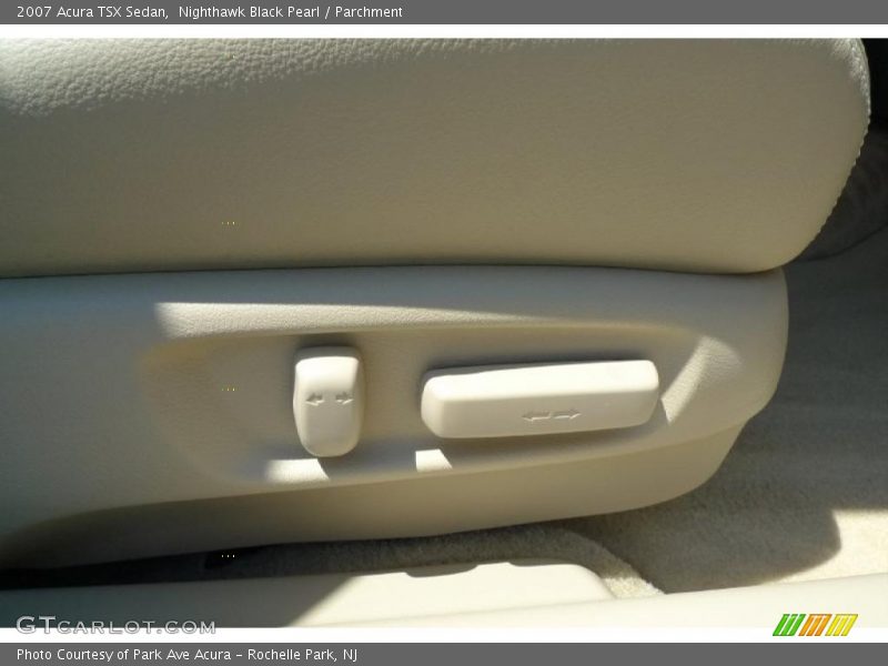 Nighthawk Black Pearl / Parchment 2007 Acura TSX Sedan