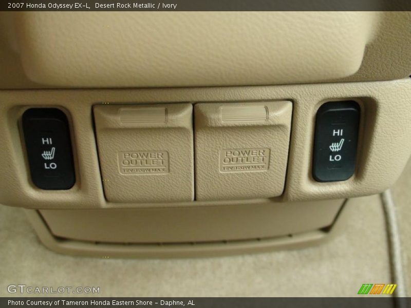 Desert Rock Metallic / Ivory 2007 Honda Odyssey EX-L