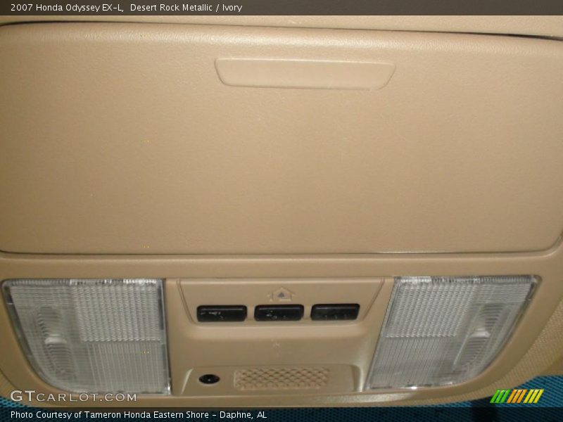 Desert Rock Metallic / Ivory 2007 Honda Odyssey EX-L
