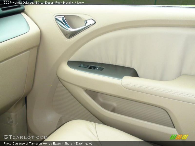 Desert Rock Metallic / Ivory 2007 Honda Odyssey EX-L