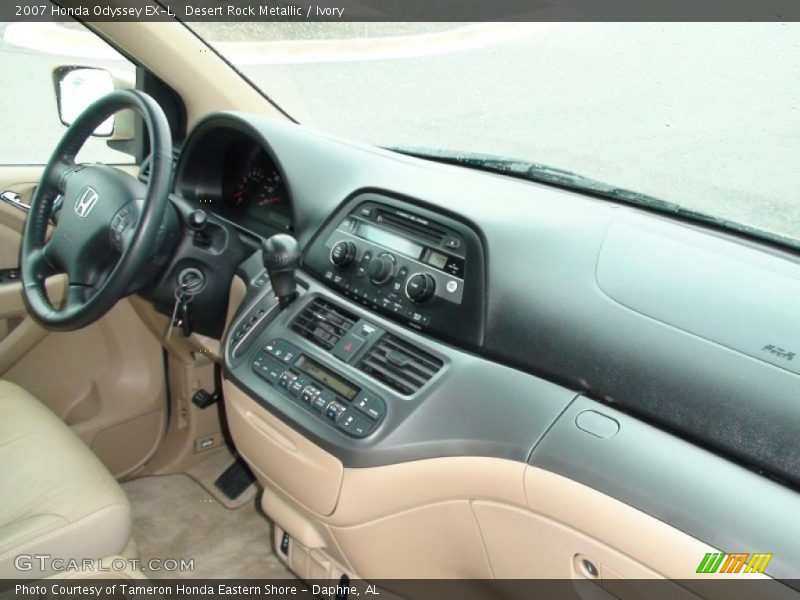 Desert Rock Metallic / Ivory 2007 Honda Odyssey EX-L