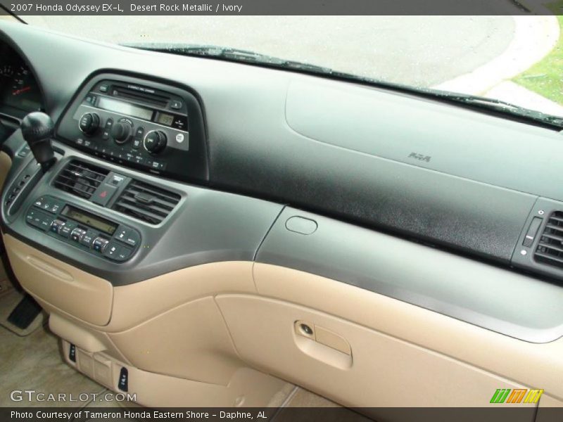 Desert Rock Metallic / Ivory 2007 Honda Odyssey EX-L