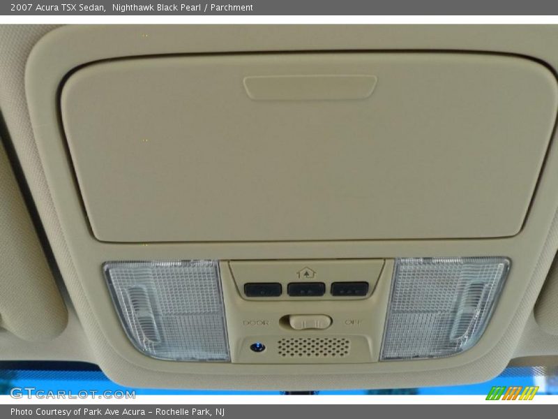 Nighthawk Black Pearl / Parchment 2007 Acura TSX Sedan