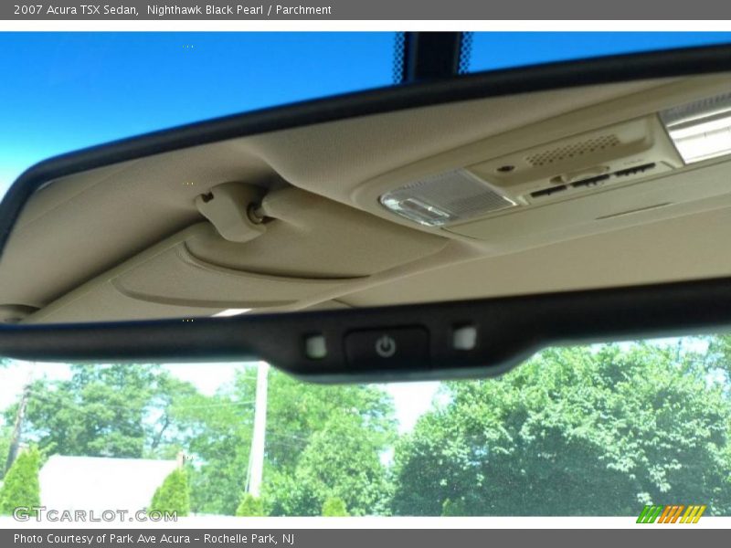 Nighthawk Black Pearl / Parchment 2007 Acura TSX Sedan
