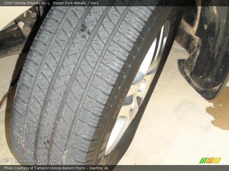 Desert Rock Metallic / Ivory 2007 Honda Odyssey EX-L