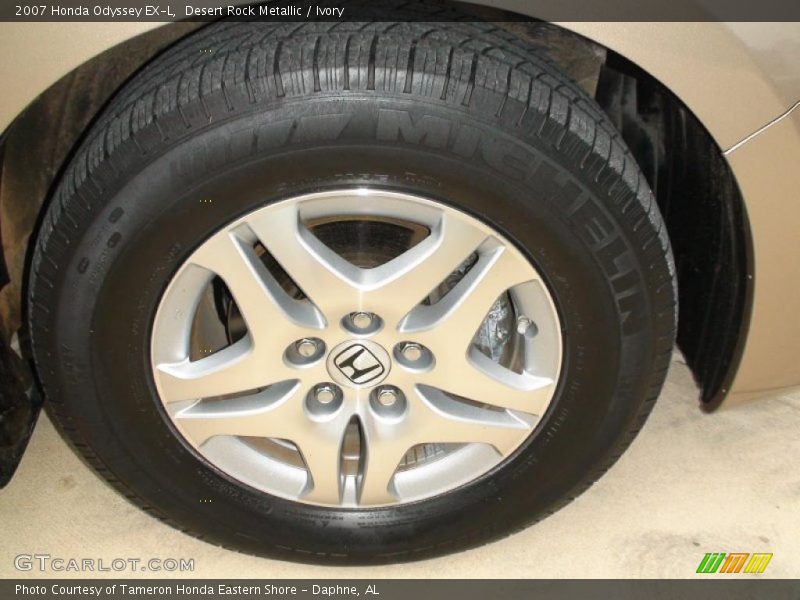 Desert Rock Metallic / Ivory 2007 Honda Odyssey EX-L