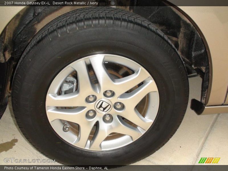 Desert Rock Metallic / Ivory 2007 Honda Odyssey EX-L