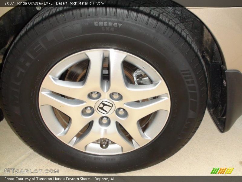 Desert Rock Metallic / Ivory 2007 Honda Odyssey EX-L