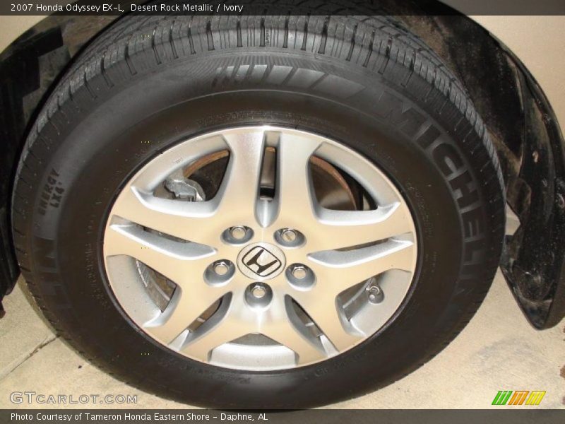 Desert Rock Metallic / Ivory 2007 Honda Odyssey EX-L