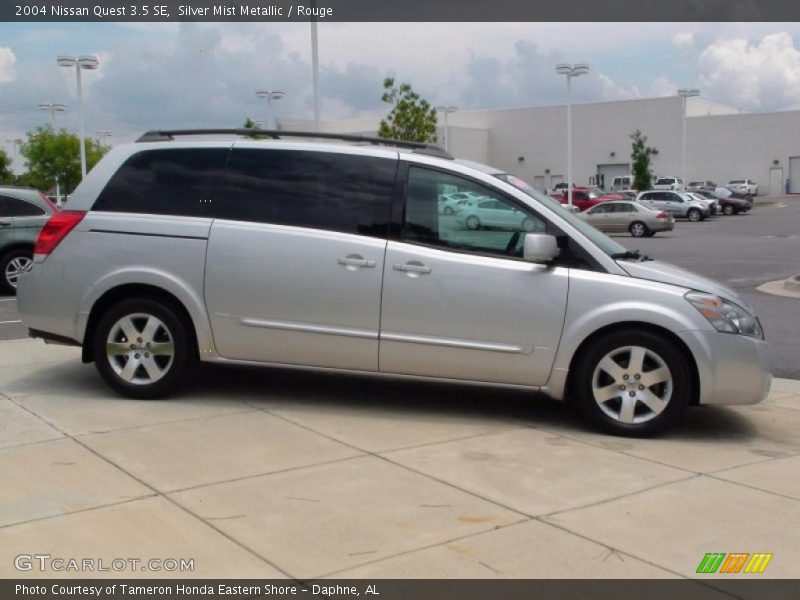 Silver Mist Metallic / Rouge 2004 Nissan Quest 3.5 SE