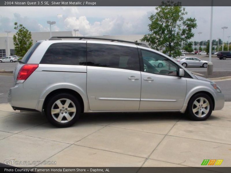 Silver Mist Metallic / Rouge 2004 Nissan Quest 3.5 SE