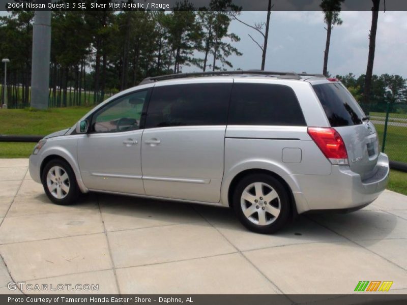 Silver Mist Metallic / Rouge 2004 Nissan Quest 3.5 SE