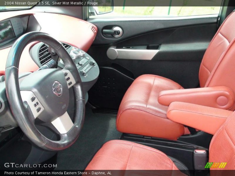 Silver Mist Metallic / Rouge 2004 Nissan Quest 3.5 SE