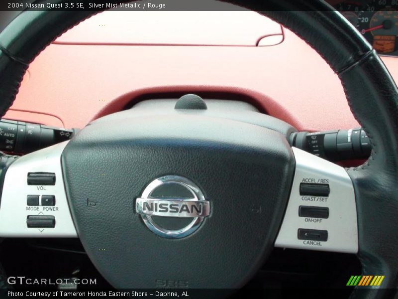 Silver Mist Metallic / Rouge 2004 Nissan Quest 3.5 SE