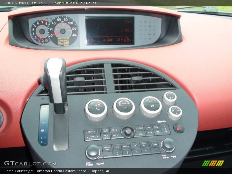 Silver Mist Metallic / Rouge 2004 Nissan Quest 3.5 SE