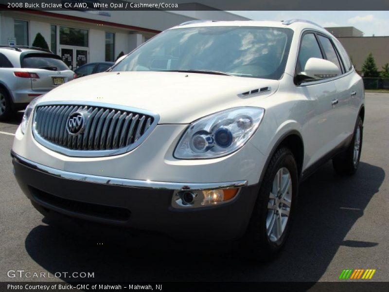 White Opal / Cashmere/Cocoa 2008 Buick Enclave CX AWD