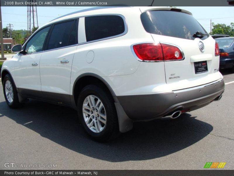 White Opal / Cashmere/Cocoa 2008 Buick Enclave CX AWD