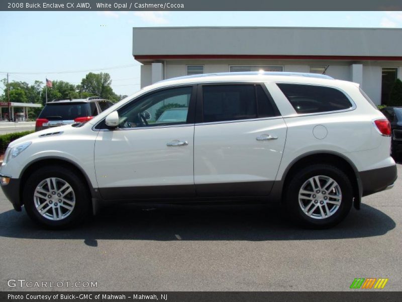 White Opal / Cashmere/Cocoa 2008 Buick Enclave CX AWD