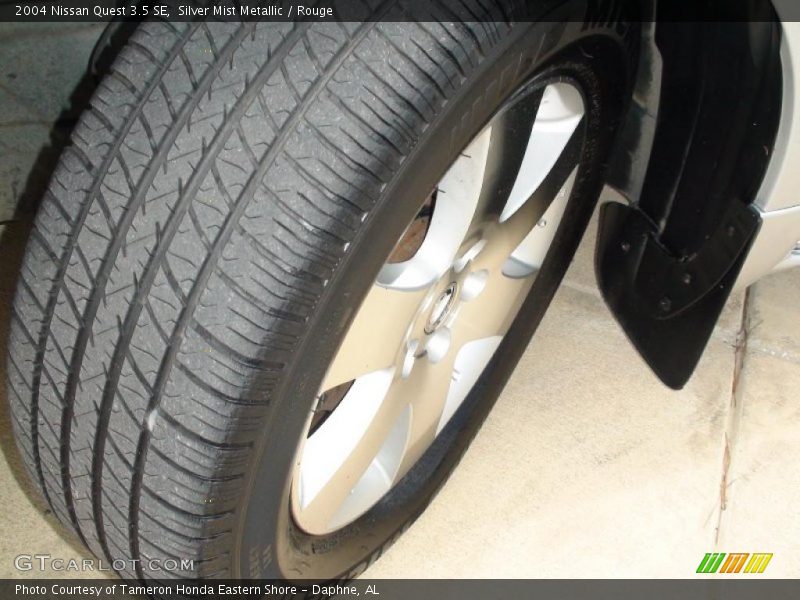 Silver Mist Metallic / Rouge 2004 Nissan Quest 3.5 SE