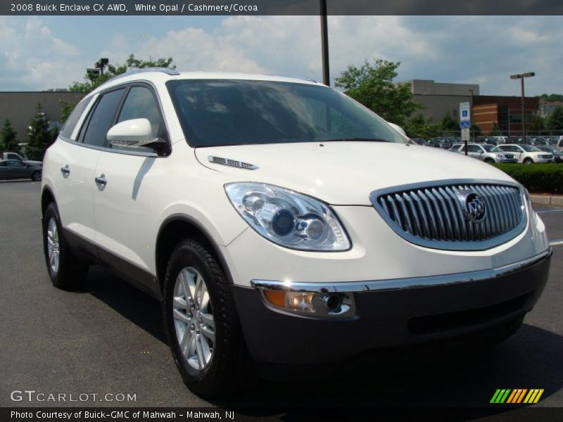 White Opal / Cashmere/Cocoa 2008 Buick Enclave CX AWD