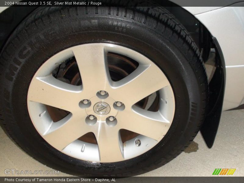 Silver Mist Metallic / Rouge 2004 Nissan Quest 3.5 SE