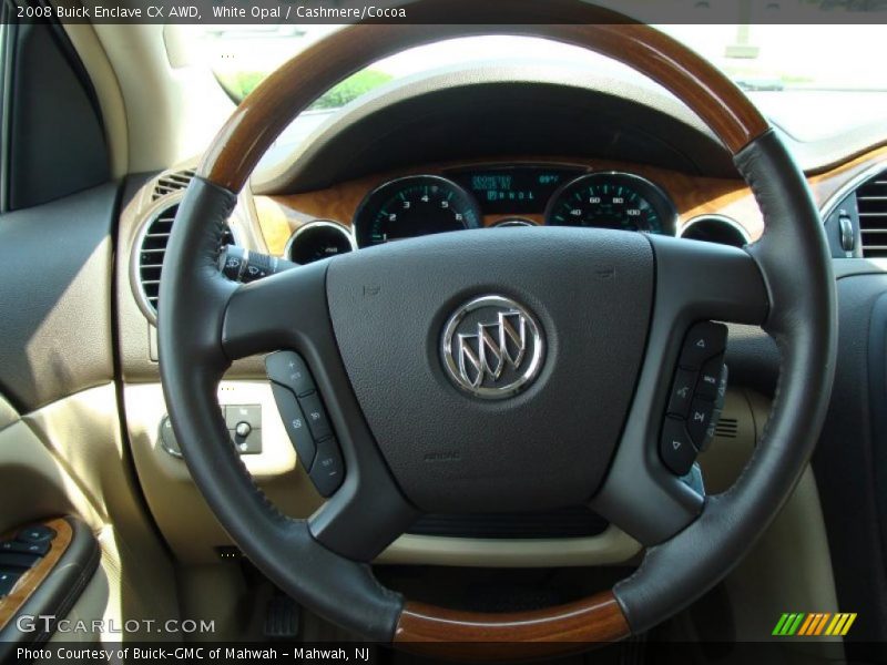 White Opal / Cashmere/Cocoa 2008 Buick Enclave CX AWD
