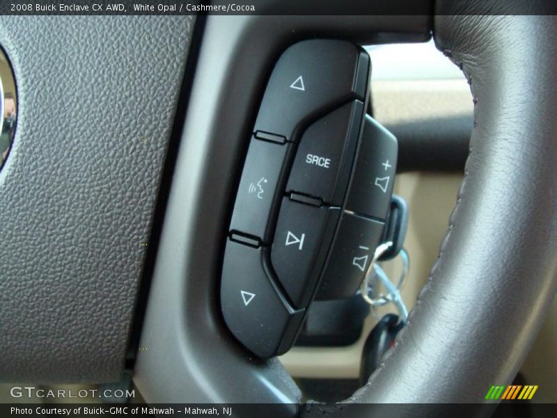 White Opal / Cashmere/Cocoa 2008 Buick Enclave CX AWD