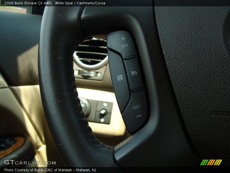 White Opal / Cashmere/Cocoa 2008 Buick Enclave CX AWD