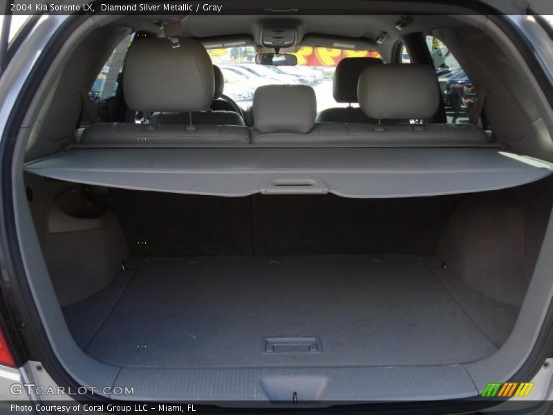 Diamond Silver Metallic / Gray 2004 Kia Sorento LX