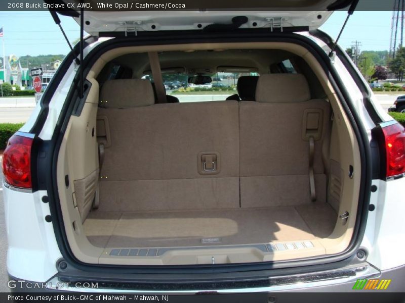 White Opal / Cashmere/Cocoa 2008 Buick Enclave CX AWD