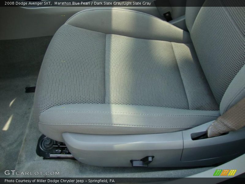 Marathon Blue Pearl / Dark Slate Gray/Light Slate Gray 2008 Dodge Avenger SXT