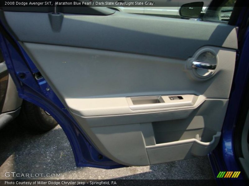 Marathon Blue Pearl / Dark Slate Gray/Light Slate Gray 2008 Dodge Avenger SXT