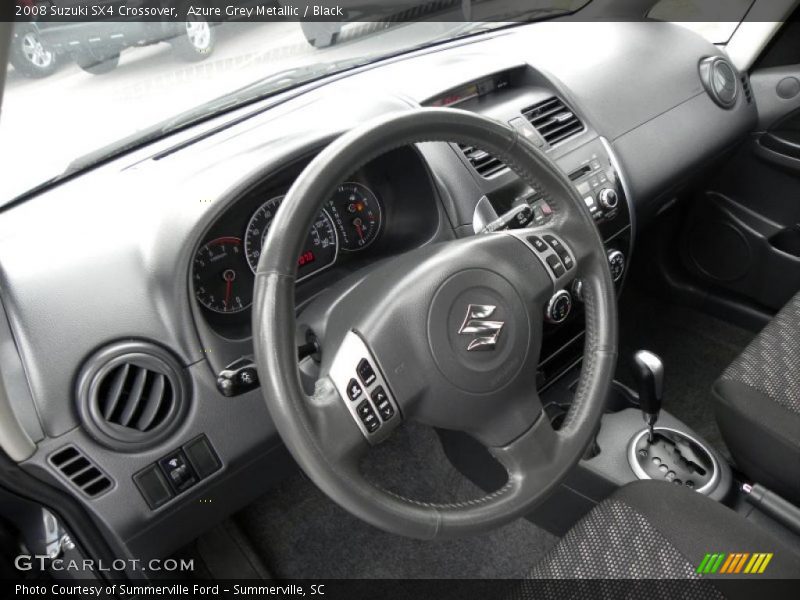 Azure Grey Metallic / Black 2008 Suzuki SX4 Crossover