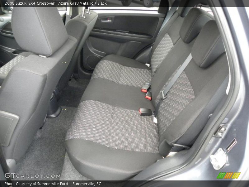 Azure Grey Metallic / Black 2008 Suzuki SX4 Crossover