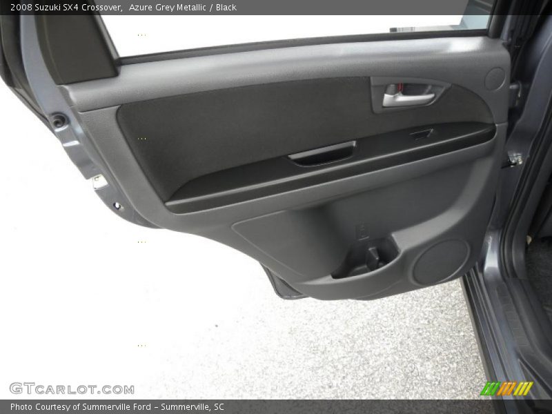 Azure Grey Metallic / Black 2008 Suzuki SX4 Crossover