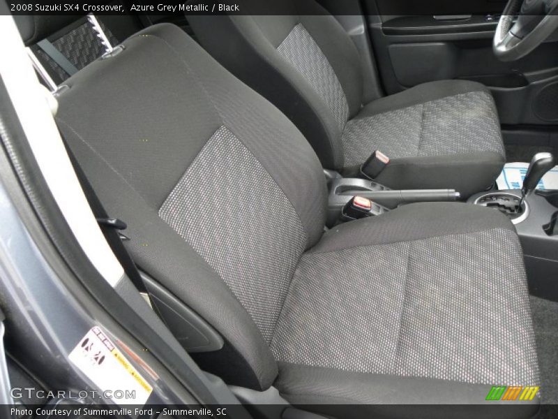 Azure Grey Metallic / Black 2008 Suzuki SX4 Crossover