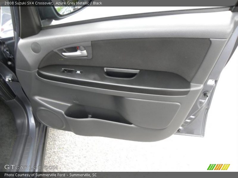 Azure Grey Metallic / Black 2008 Suzuki SX4 Crossover